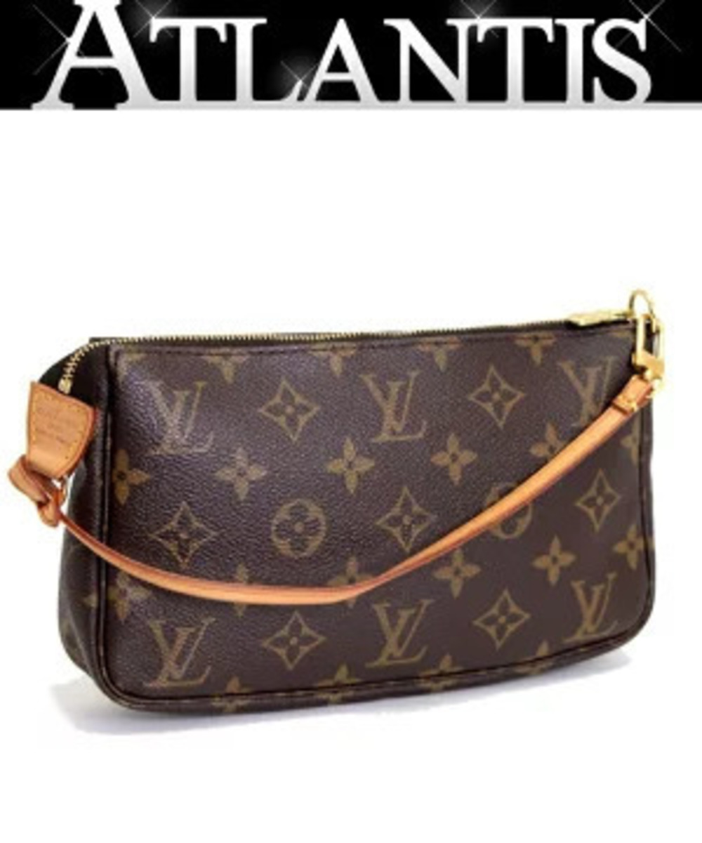 Louis Vuitton Pochette Accessoires Accessory Pouch Clutch Monogram